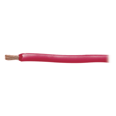 INDIANA Cable 8 awg color rojo,Conductor de cobre suave cableado. Aislamiento de PVC, auto extinguible. ((Venta por Metro)