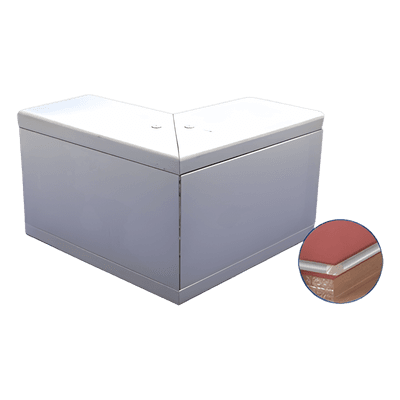 THORSMAN Esquinero exterior de aluminio