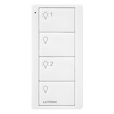 LUTRON ELECTRONICS Control Inalámbrico de 4 Botones