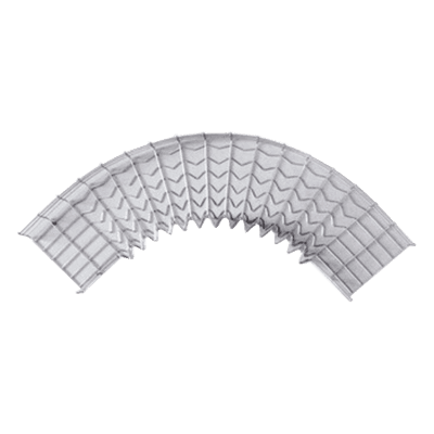 CHAROFIL Curva Prefabricada Horizontal