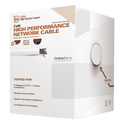 LINKEDPRO BY EPCOM Bobina de Cable Cat6+