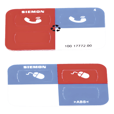 SIEMON Icono de identificación para jacks
