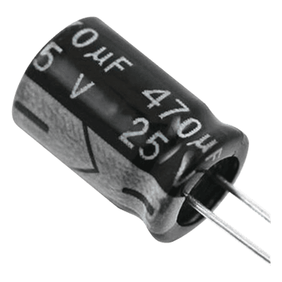 SYSCOM Capacitor Electrolítico Radial
