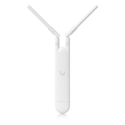 UBIQUITI Access Point UniFi MESH para exterior 802.11ac doble banda 2.4/5 GHz, MIMO 2x2, antenas desmontables, hasta 1167 Mbps