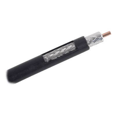 Times Microwave Metro de Cable Coaxial RG-8 LMRLW400 de Baja pérdida, 50 Ohms