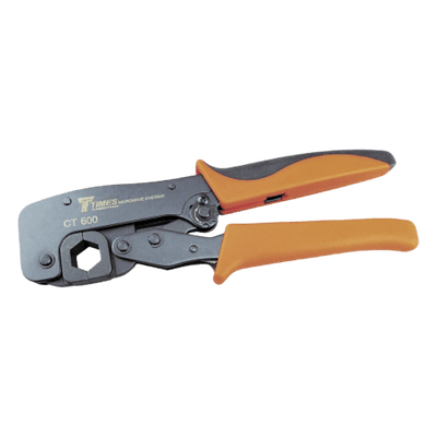 Times Microwave Pinzas para Plegar Conectores de Anillo en Cables LMR-600