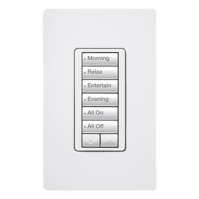 LUTRON ELECTRONICS Botonera de Pared Inalámbrica
