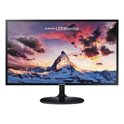 SAMSUNG ELECTRONICS Monitor Profesional LED Ultra Delgado de 19", Resolución 1366x768p, Entrada de Video VGA.