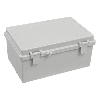 TXPRO Gabinete Plástico para Exterior (IP65) de 150 x 220 x 105 mm Cierre por Broche.