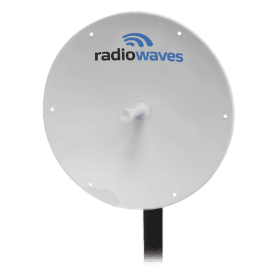 RADIOWAVES Antena Direccional Parabólica
