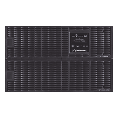 CYBERPOWER UPS de 6000 VA/5400 W, Online Doble Conversión, 200 - 240 Vac de Entrada NEMA L6-30P, Onda Senoidal Pura, Torre o Rack de 6 UR, Con 2 Tomas NEMA L6-20R y 2 NEMA L6-30R