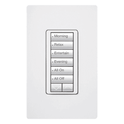 LUTRON ELECTRONICS Teclado Híbrido con Atenuador