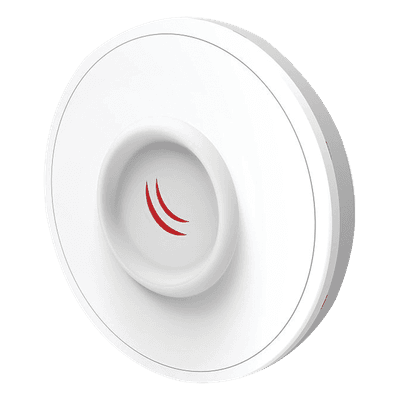 MIKROTIK (DISC Lite5) CPE y PtP en 5GHz 802.11 a/n con Antena Integrada de 21 dBi, Hasta 316 mW, Puerto Fast Ethernet