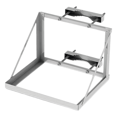 EPCOM INDUSTRIAL Montaje para Poste para Gabinete SVR1419 Galvanizado Electrolítico.