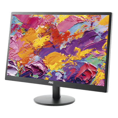 AOC Monitor LED de 22", Resolución 1920 x 1080 Pixeles con Entradas de Video HDMI/VGA