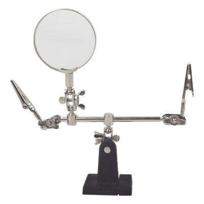 EPCOM POWERLINE Soporte con lupa y brazos con clip