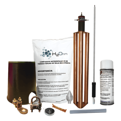 TOTAL GROUND Kit de Protección Contra Tormentas Eléctricas