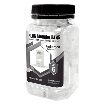 LINKEDPRO BY EPCOM Plug Modular RJ45