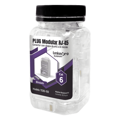 LINKEDPRO BY EPCOM Plug Modular RJ45