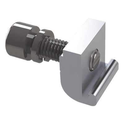 EPCOM POWERLINE Conector G con tornillo para fijación en riel 7