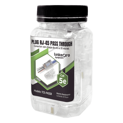 LINKEDPRO BY EPCOM Plugs Pass-Through RJ45
