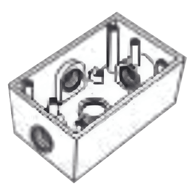 RAWELT Caja Rectangular