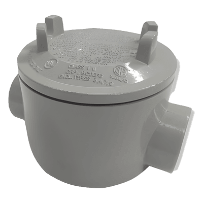 RAWELT Caja con Tapa Tipo GRC de 2" (50.8 mm)/ Caja a Prueba de Explosión