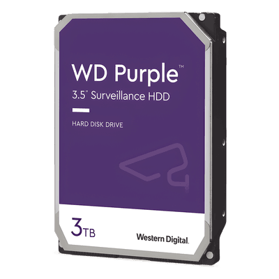 Western Digital (WD) Disco Duro PURPLE de 3TB