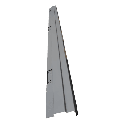 ASSA ABLOY Jamba de bisagras galvanizada, 6'8", 5 3/4" izquierda