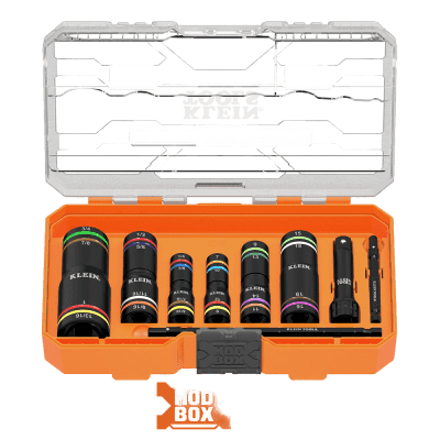 KLEIN TOOLS Juego de Sockets de Impacto