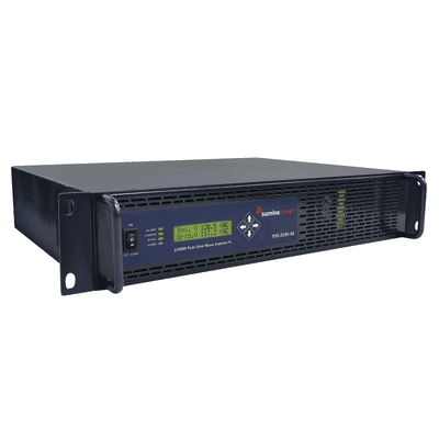SAMLEX Inversor de corriente Onda Pura Montaje en Rack 2200W, 48 Vcc- 120 VCA, 50/60 Hz