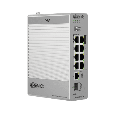 WI-TEK Switch Industrial PoE