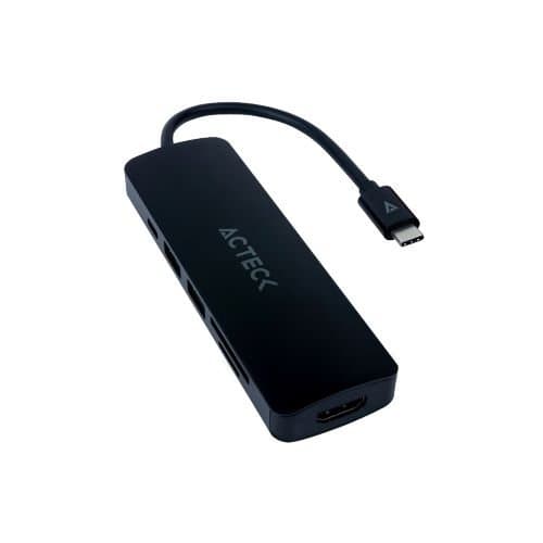 ACTECK Hub Multipuestos 6 en 1 GATE 6 DH660 Acteck Elite Series
