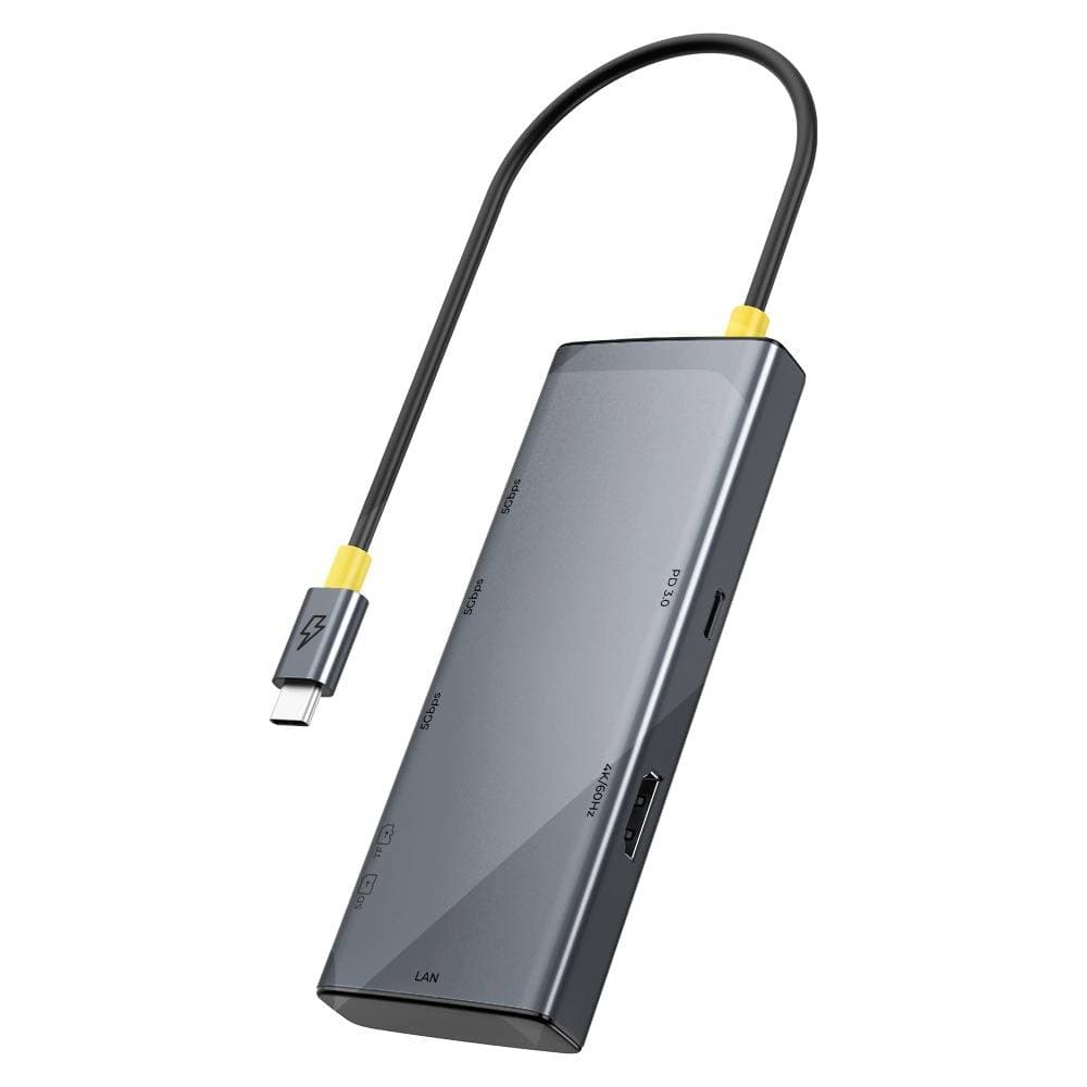 ACTECK Hub USB 7 en 1 Nexus Dock PRO HN920 ACTECK HUB 7 en 1, 1 Puerto HDMI 4K/60Hz, 2 Puertos USB-A 3.2 5Gbps