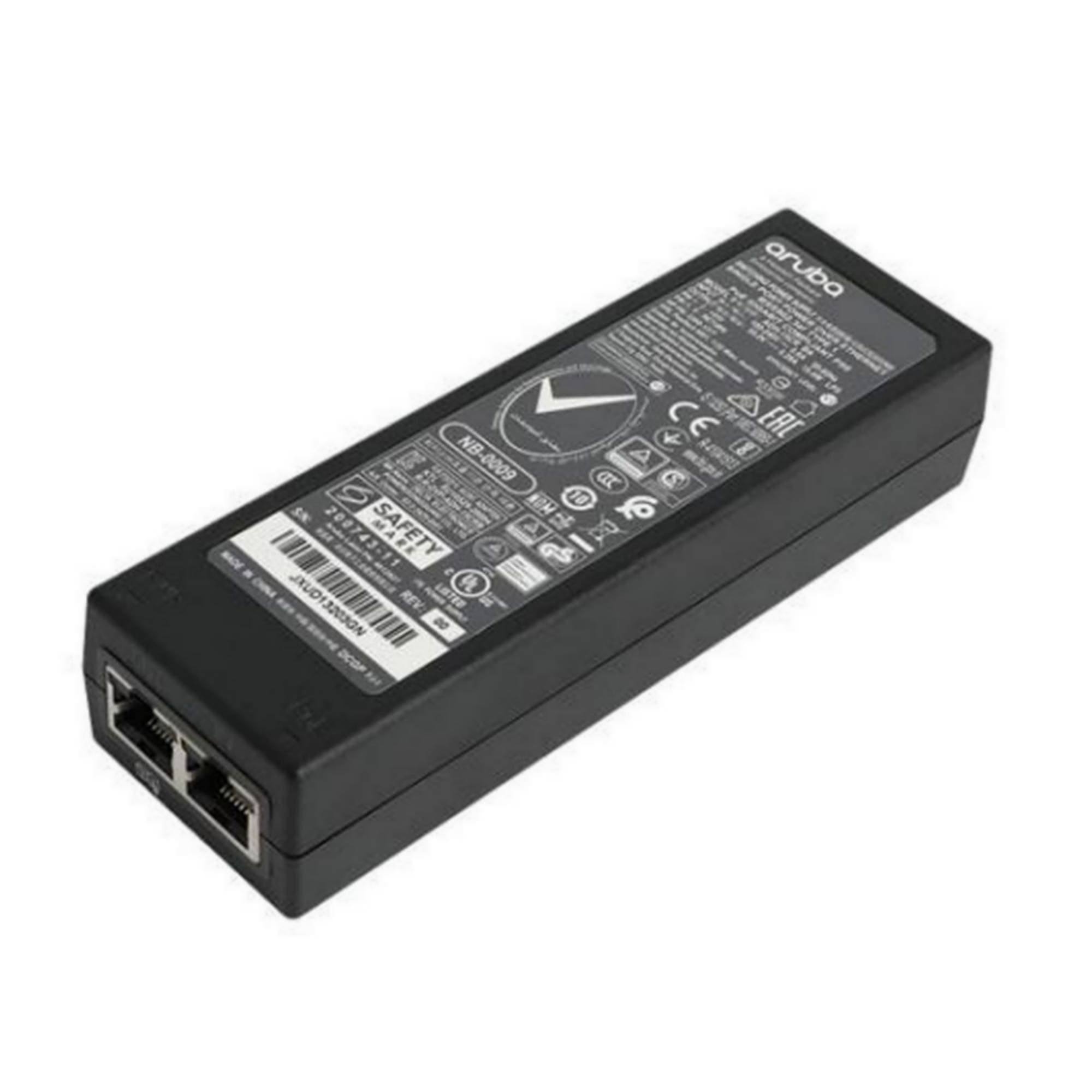 Hewlett Packard Enterprise Inyector PoE Midspan para HPE Instant On (R8W31A) 802.3af, 15.4 watts