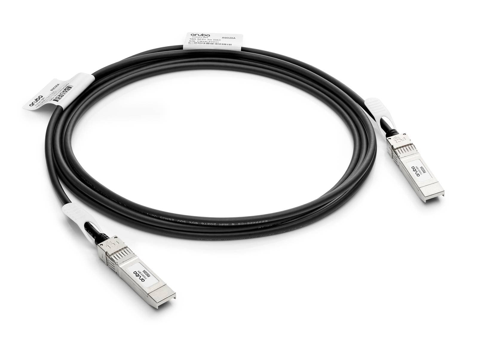 Hewlett Packard Enterprise Cable de conexión directa (DAC) HPE Networking Instant On 10 Gbit/s de SFP+ a SFP+, 3 m (R9D20A)