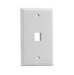 BELDEN Placa de Pared BELDEN , De Plástico, 6,985 cm, 11,43 cm, Color Blanco