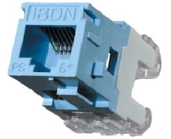 BELDEN Jack BELDEN AX101326, RG45, Azul, Cobre, Níquel, De plástico, Cat 6
