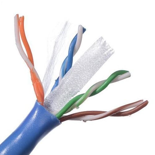 BELDEN Bobina de Cable UTP CAT6+ BELDEN 2412 006A1000, 305 m, Azul, Interior, 100% Cobre