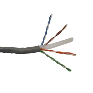 BELDEN Bobina de Cable UTP CAT6+ BELDEN 2412 008A1000, 305 m, Gris, Interior, CAT6+, 100% Cobre