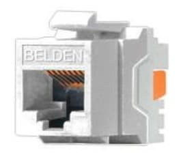 BELDEN Conector Jack RJ45 CAT6 BELDEN AX101320, RJ-45, Blanco, Cat 6