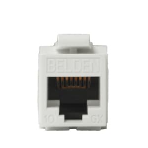 BELDEN Conector Jack RJ45 CAT6A BELDEN AX102282 , RJ-45, Blanco, Cat 6a