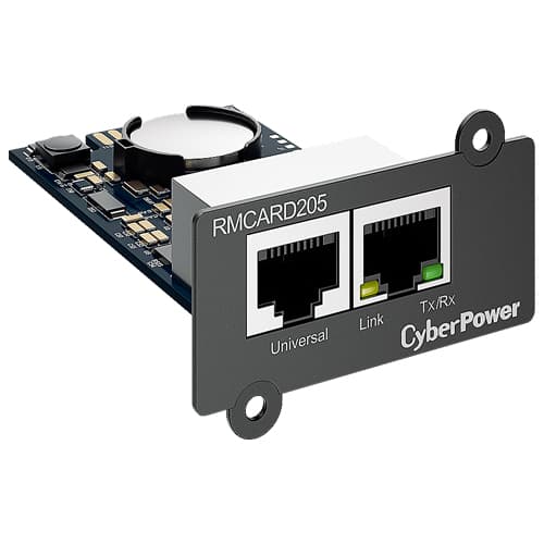CYBERPOWER Tarjeta de monitoreo CyberPower, Negro, RJ45