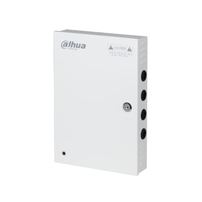 Dahua Technology DAHUA DH-PFM343-19CH - Fuente de Poder de 12 V 20 Amperes/ para 19 Camaras/ Con Fusibles Intercambiables/ Voltaje de Entrada de 90 / Gabinete Metalico