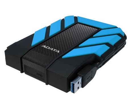 ADATA Disco Duro Externo ADATA AHD710P-2TU31-CBL, 2 TB, USB 3.1, 2.5 pulgadas, Azul
