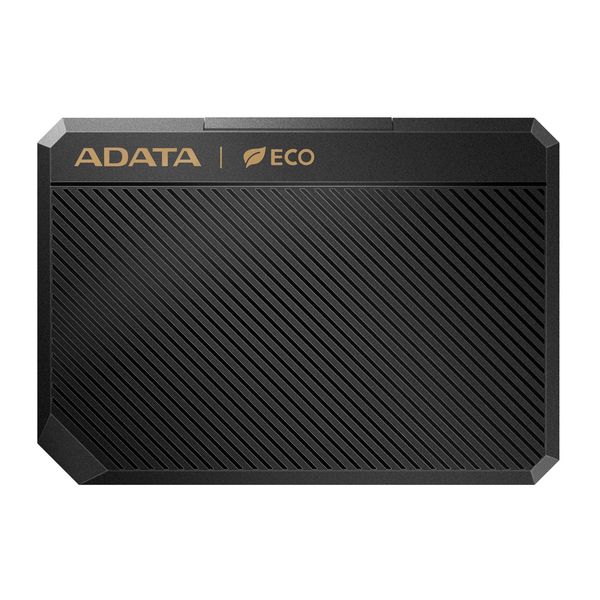 ADATA Gabinete externo ADATA EC600 para SSD y Discos Duros 2.5 Pulgadas (7mm y 9.5mm), Interfaz interna SATA, via USB 3.2 Gen2 (10 Gbps). EC600-BCBK, NEGRO