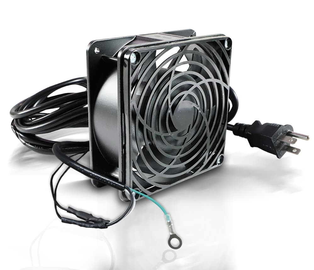 ENSON VENTILADOR ENSON 120 X 120 MM 110VCA CON CABLE Y CLAVIJA PARA GABINETES ENSON Y OTRAS MARCAS