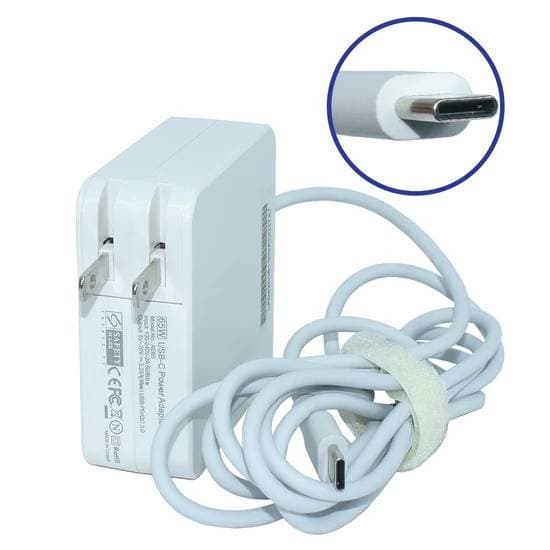 GENERICO Cargador / Adaptador para Laptop AC-USBC-65W GENERICO PUNTA TIPO C USB-C 65W 20V/3.25A