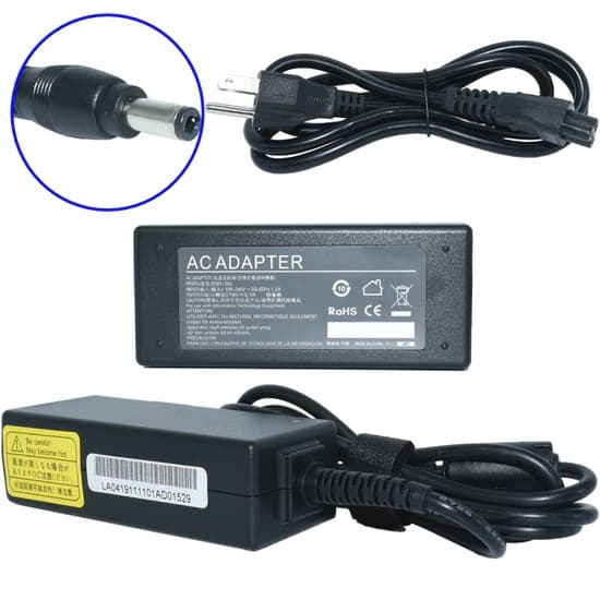 GENERICO Cargador / Adaptador para Laptop AC-TOSHIBA-MINI GENERICO de 40W 19V 2.1A (5.5*2.5)
