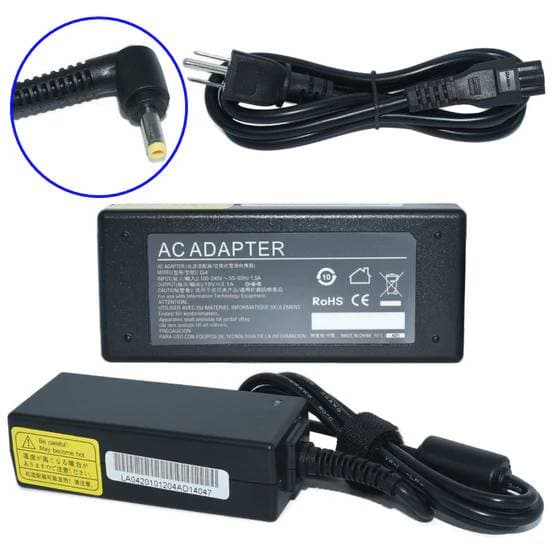 GENERICO Cargador / Adaptador para Laptop GENERICO AC-HP-Mini de 40W 19V-2.1A (4.0*1.7)